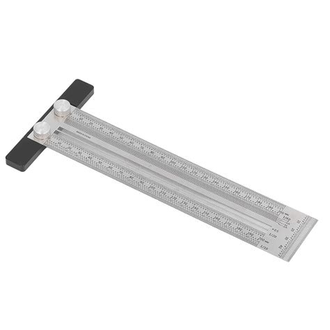 Woodworking Marking T Ruler, Clear Scale Carpenter T Ruler CNC Machined ...
