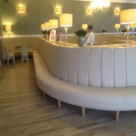 Modern Curved Banquette Seating at Edwin Greene blog