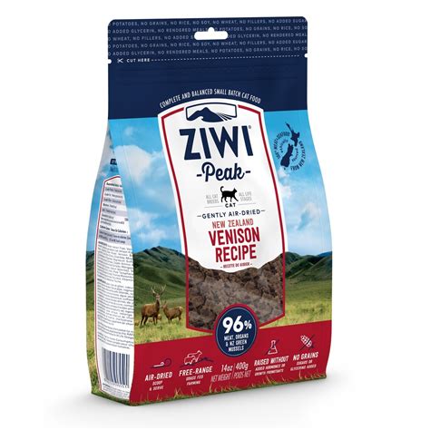 Ziwi Peak Venison Air-Dried Cat Food, 400 g - Smart Pet Kuwait