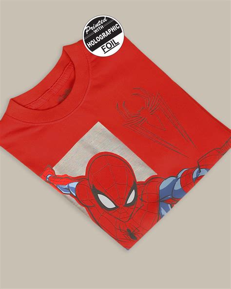 Spiderman Regular Fit Tshirt For Boys – Kidsville