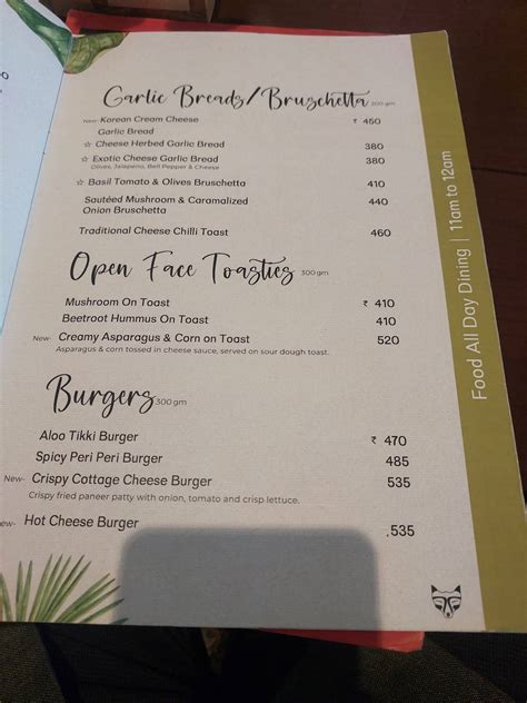 Menu at Kaffa Coffee Roasters, Ahmedabad, Kaffa Coffee Roasters oppo Atira