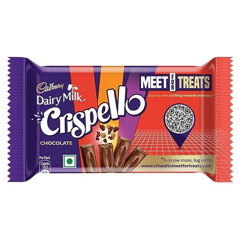 Cadbury Dairy Milk Crispello Chocolate Bar, 35 grams : Amazon.in ...