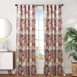 Sb interio 153 cm (5 ft) Satin Window Curtain (Pack Of 2) - Buy Sb ...
