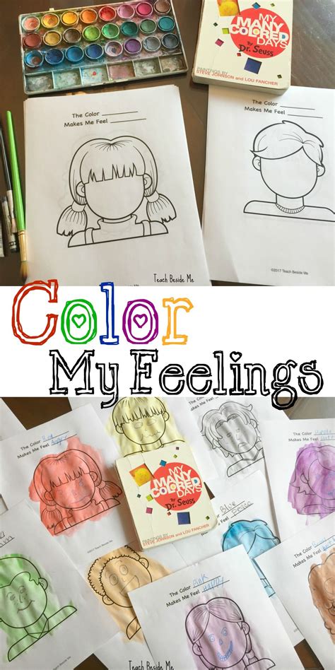 Color My Feelings ~ My Many Colored Days | Emotions preschool, Feelings ...