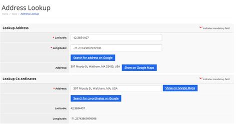 Image result for Address Lookup Tutorial