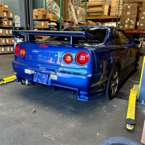 1999 Nissan Skyline R34 GTT Bayside Blue– Bull Boost Performance