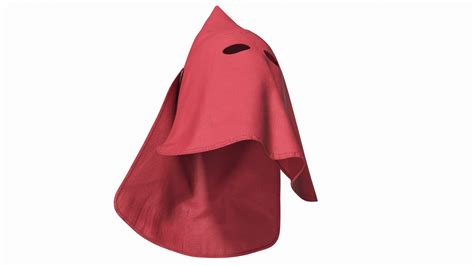 3D Red Mask Ku Klux Klan | 3D Molier International