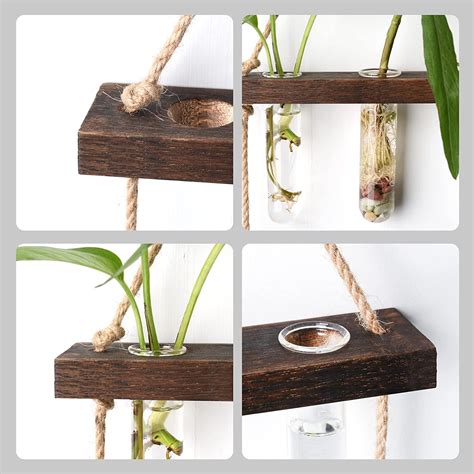 Buy ECUMFFY Plant Propagation Station, 3-Tier Wall Hanging Planter ...