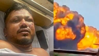 ahmedabad plane crash lone survivor vishwas ramesh called his father ...