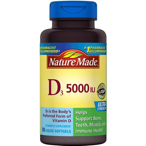 Vitamin D 5000 Iu Meaning at Eric Stewart blog