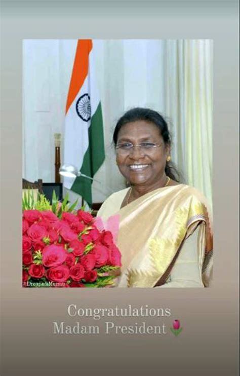Madam President! Wishes Pour In As Droupadi Murmu Wins The Prez Poll ...