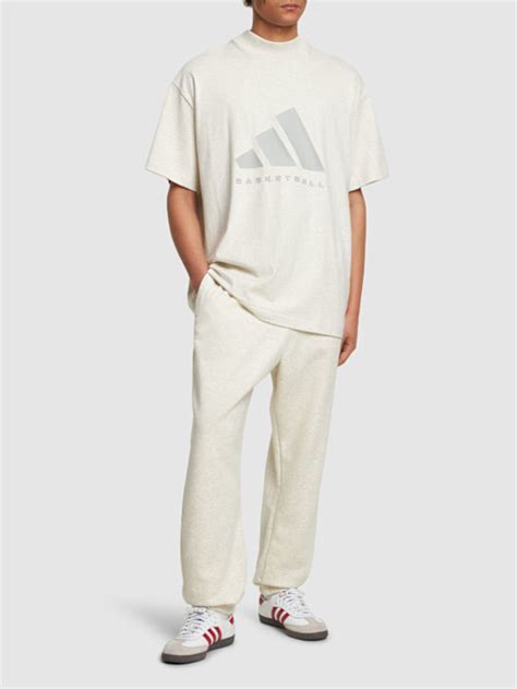 One basketball jersey t-shirt - adidas Originals - Men | Luisaviaroma