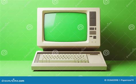 Computer with Green Screen Collectible 的图像结果