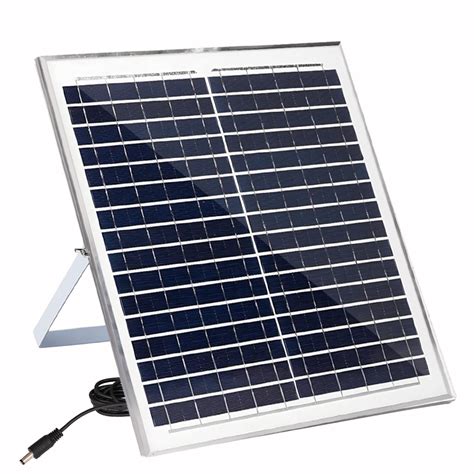 Gigawatts HSL-18W Solar Panel Water Resistant & Durable 18V 1A Power PV ...