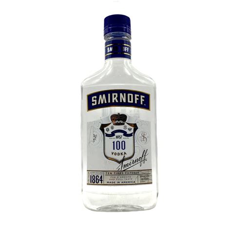 Smirnoff 100 Proof Vodka 375ml - Village Wine & Liquor Hut PV