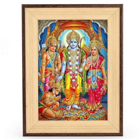 Temple One RamDarbar with Shri Ram, Sita Mata, Laxamnji, Hanumanji ...