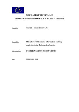 Fillable Online kohnstamminstituut-uva SOCRATES PROGRAMME - Kohnstamm ...