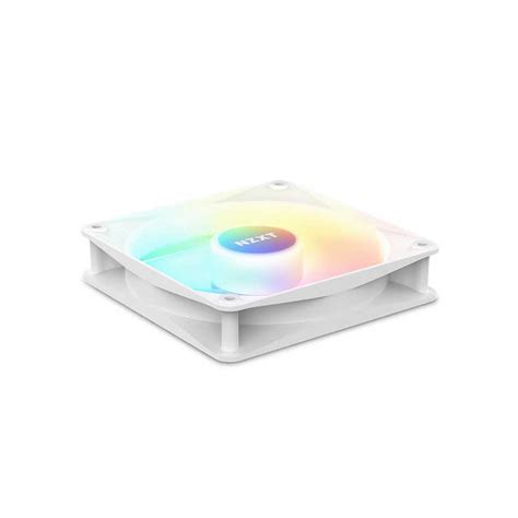 Buy NZXT F140 RGB Core 140mm Cabinet Fan Matte White | Elitehubs.com ...