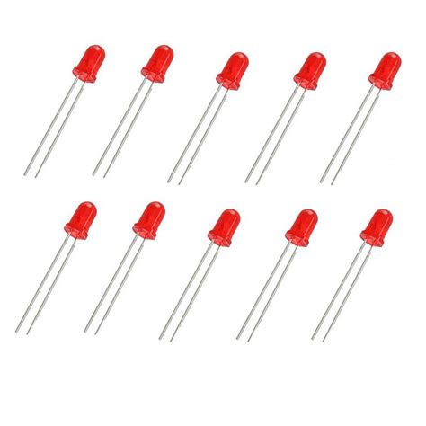 Buy 3mm Red Led (Pack of 10) Online in India | Robocraze