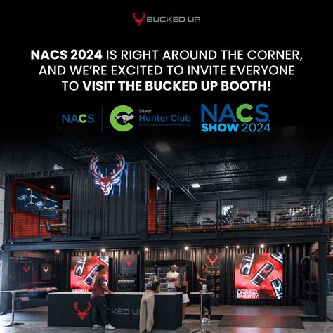 NACS 2024 is right around the corner, and we're excited to invite everyone to visit the Bucked ...