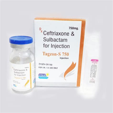 TAGZON-S 750 Injection Atsun Life Sciences