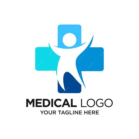 Plus medical care logo design template inspiration vector illustration ...