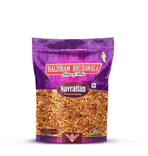 Haldiram Bhujiawala Navrattan Namkeen Heterogeneous Flavour For ...