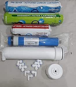 Complete Ro Service Kit (Tds Control Membrane 80 GPD with Pre Carbon ...