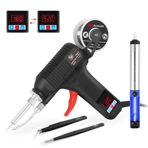 Buy Soldering Kit with Adjustable-Temp LED Display, Auto Send Tin ...
