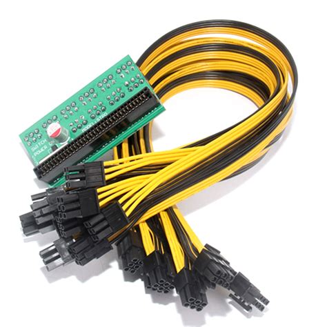 Buy DPS-1200FB/QB A Power Supply Breakout Board + 10 Cable 6 pin for ...