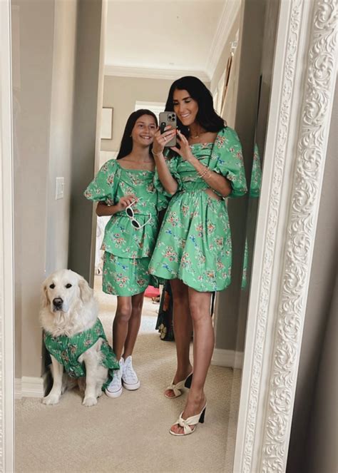 Mom daughter matching dresses online