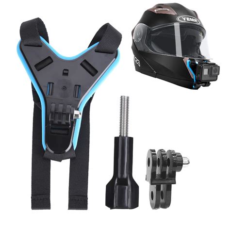 yantralay Helmet Chin Strap Mount for Hero 13/12/11/10/9/8/7/6 - J Hook ...