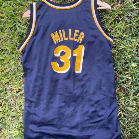 Vintage champion Reggie Miller jersey #31 - BIDSTITCH