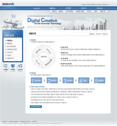 商务韩国创业网站模板 - 爱图网