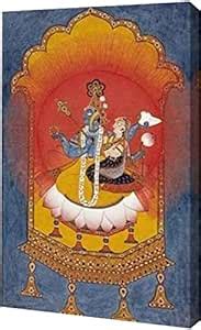 Buy PrintArt GW-POD-64-267678-8x12 "Vishnu and Lakshmi Enthroned" by ...