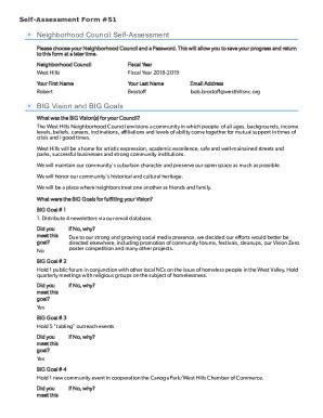 Fillable Online Employee Self Assessments (with Free Sample Templates ...
