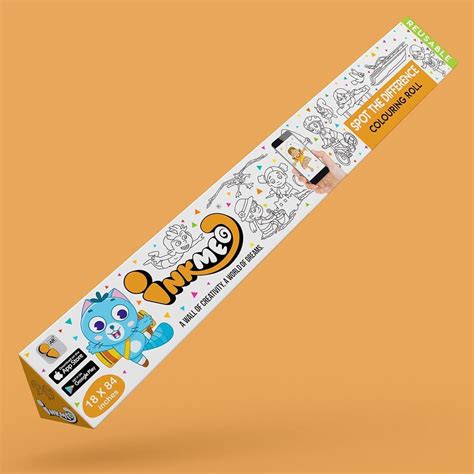 Spot the Difference Colouring Roll (18 inch)