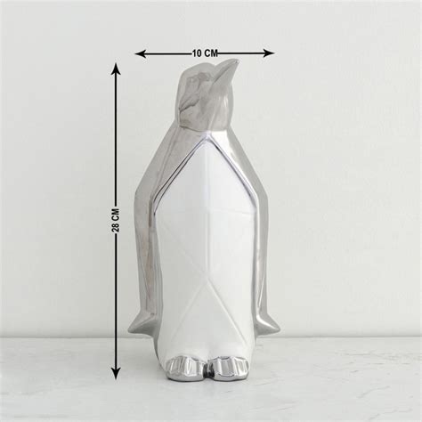 Buy Galaxy Penguin Solid Ceramic Decor Figurine - 13.5 cm L x 11.5 cm W ...