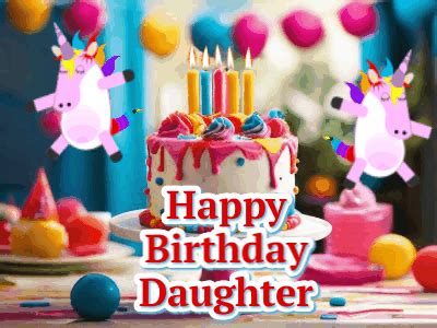 Happy Birthday Daughter GIF 22