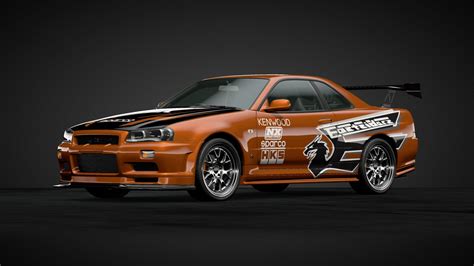 Eddie's Skyline R34 GT-R from NFS: Underground : r/granturismo
