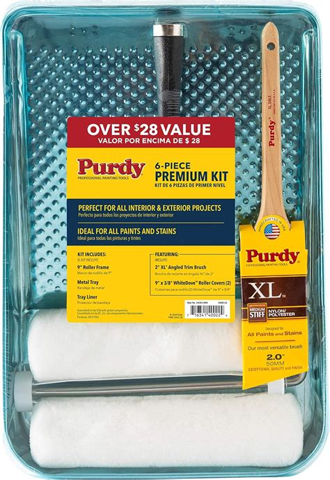 Buy Purdy 14C811000 Premium 6-Piece Kit, One Size, White Online at ...