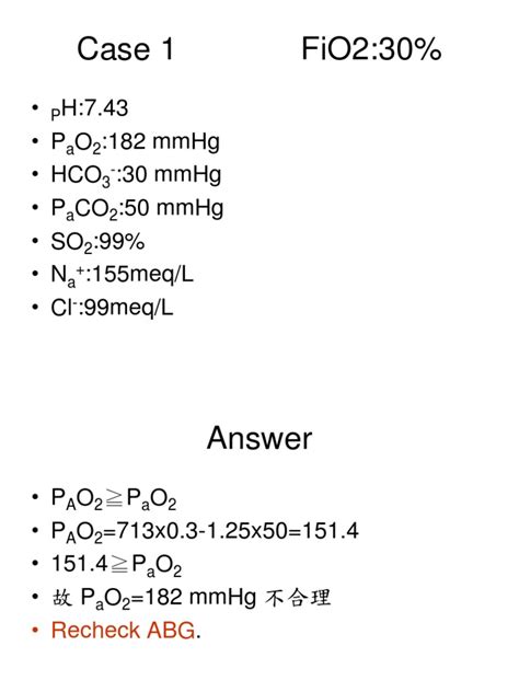 Case 1 Fio2:30% | PDF | Endocrine | Medical Emergencies