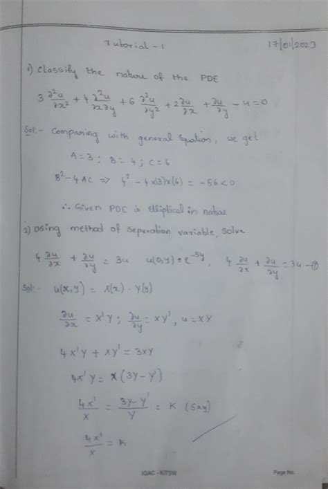 AM T1 Solutions PDF - Notes - .. Ir'\ ~f) ~ e ! \ ' :~ ''"' f ( C') c ...