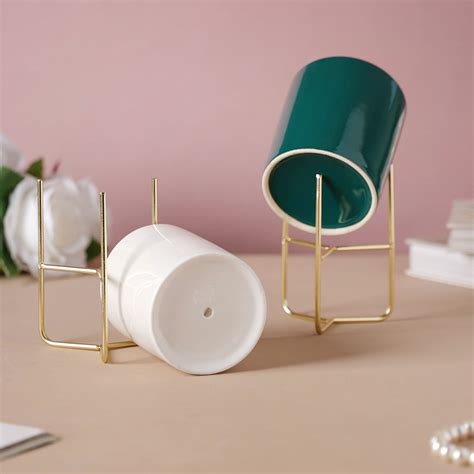 Porcelain Flower Pot