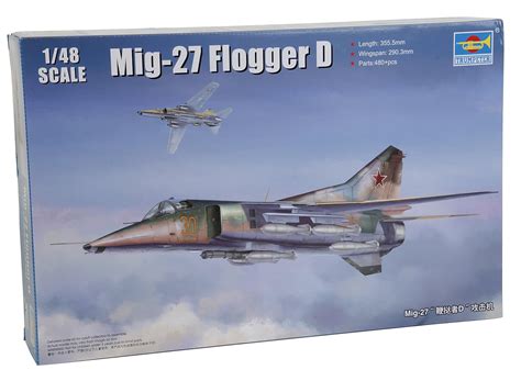 Buy Trumpeter MIG-27 Flogger D Model Kit Online at Low Prices in India ...