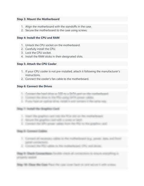 Image result for Computer Assembly Step by Step