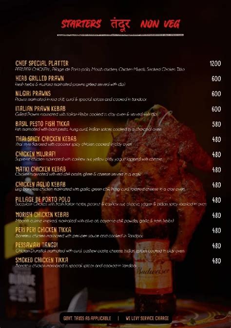 Menu of Thikana, FC Road, Pune | March 2024 | Save 22%