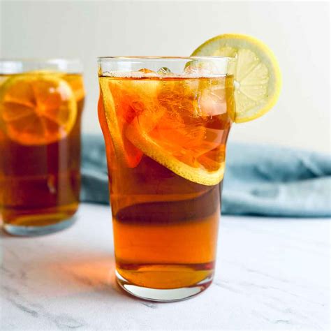 Iced Tea With Lemon