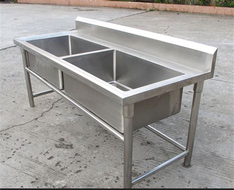 HU11-112厨房不锈钢水槽双槽-三和不锈钢水槽