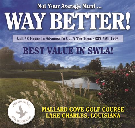 Mallard Cove Golf Course / Lake Charles, Louisiana